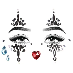 Ansiktssmycken Harlequin Deluxe