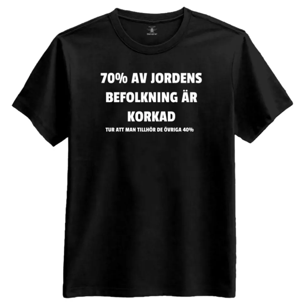 70% av Jordens Befolkning T-shirt