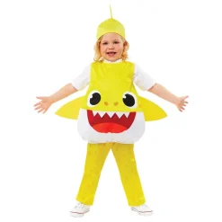 Baby Shark Gul Barn Maskeraddräkt
