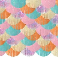 Backdrop Fringe Pastell