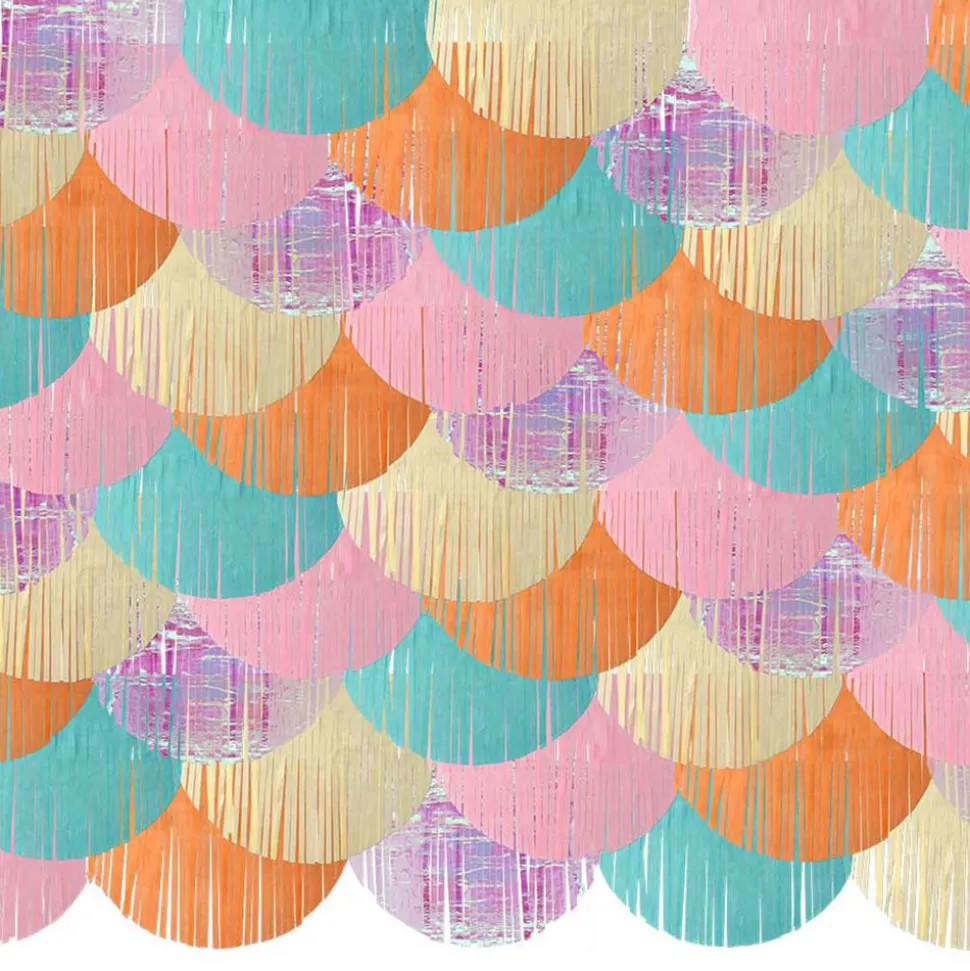 Backdrop Fringe Pastell