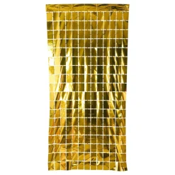 Backdrop Gardin Kvadratisk Guld