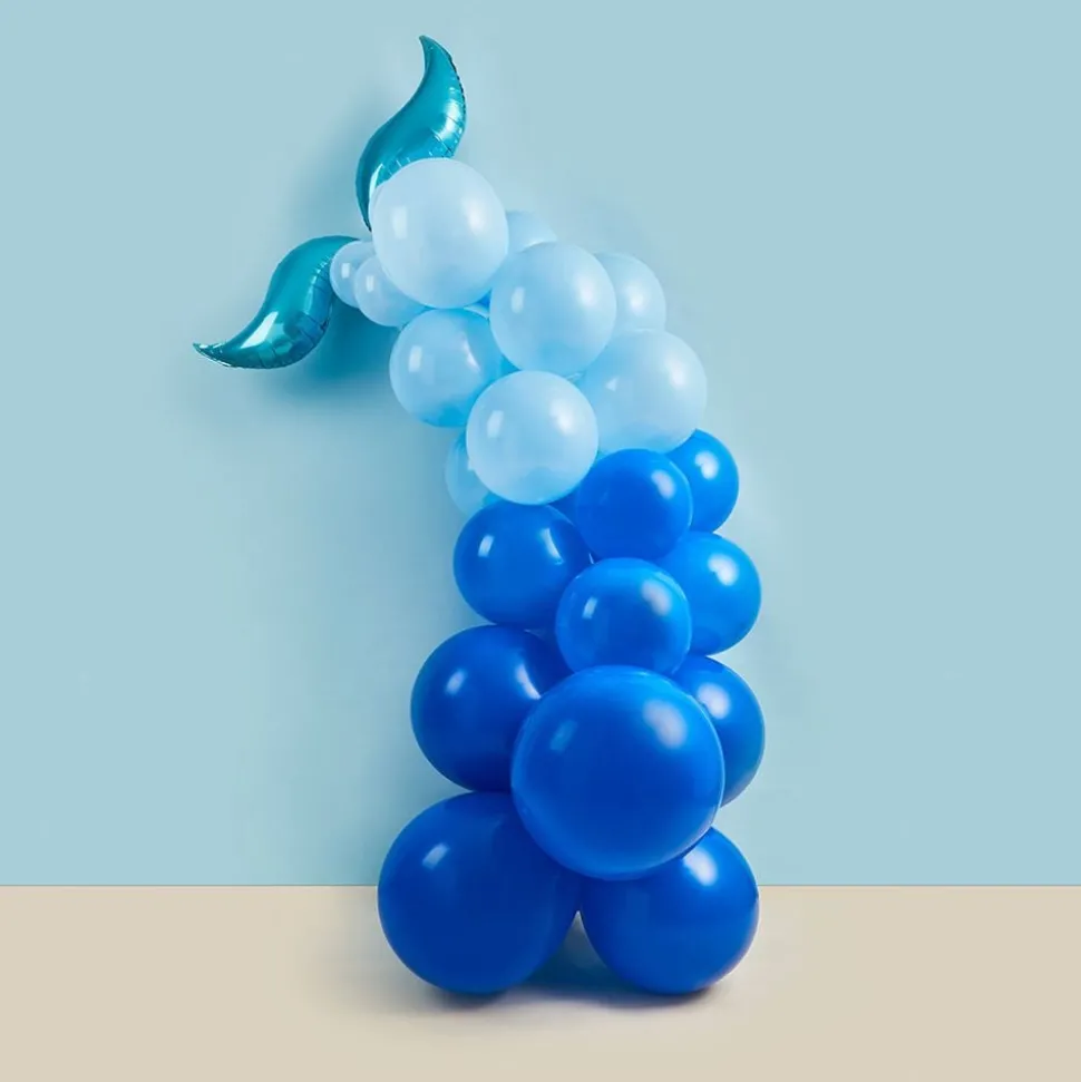 Ballongbåge Blåval