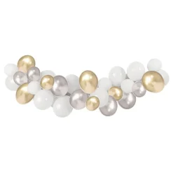 Ballongbåge Guld/Silver