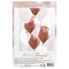 Ballongbukett Roséguld/Krom