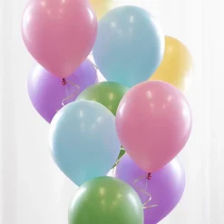 Ballongbukett Pastel