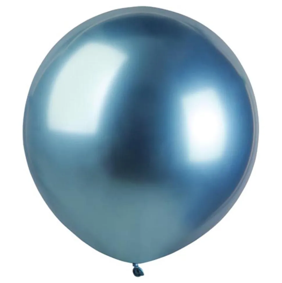Ballonger Shiny Blå Runda Stora