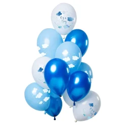 Ballonger Vit/Blå Its a Boy
