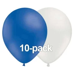 Ballongkombo Blå/Vit