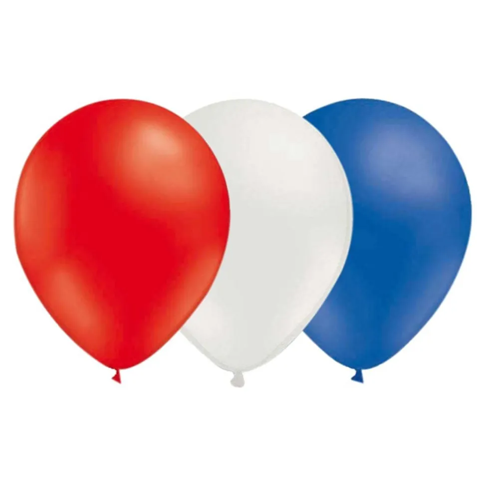 Ballongkombo Röd/Vit/Blå
