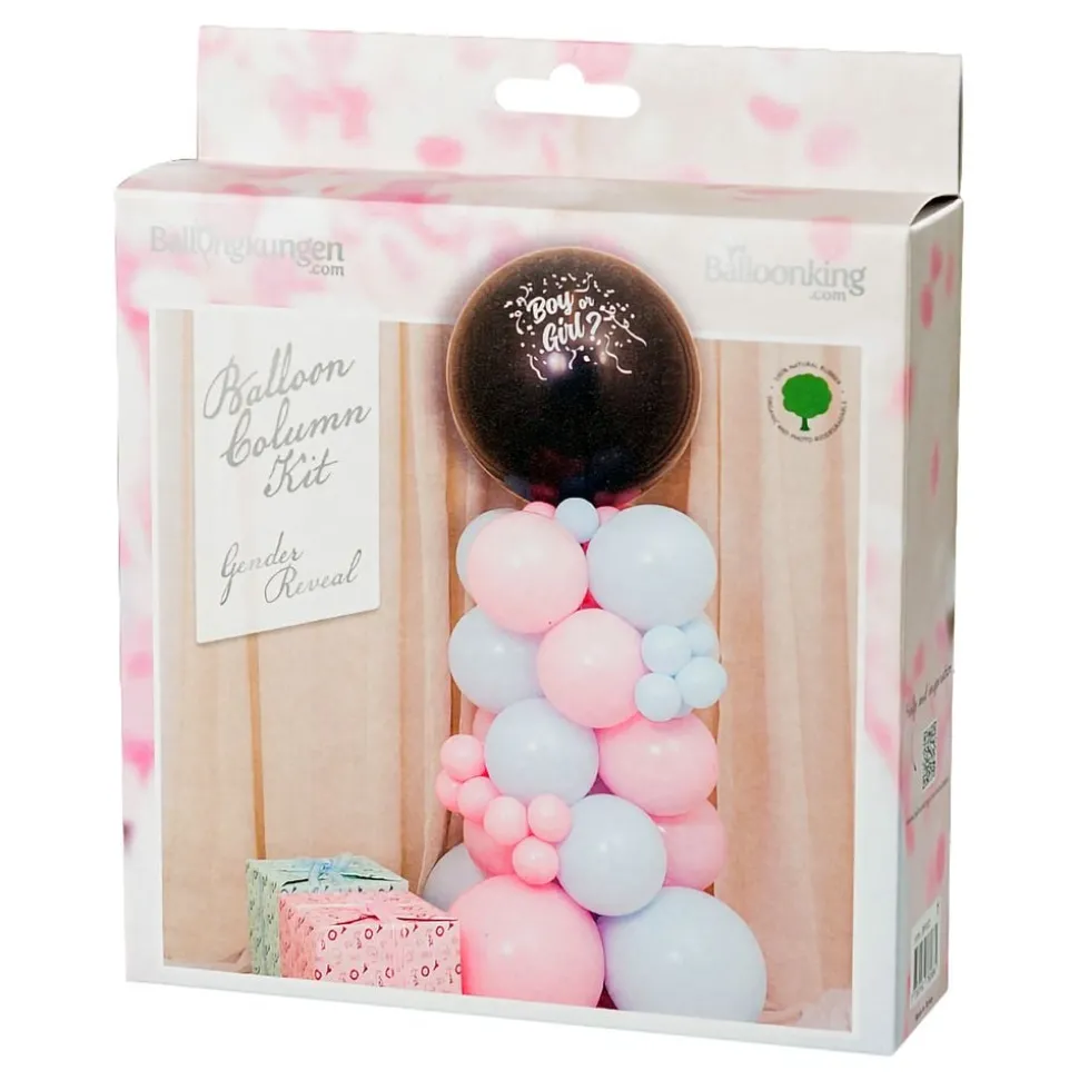 Ballongpelare Gender Reveal