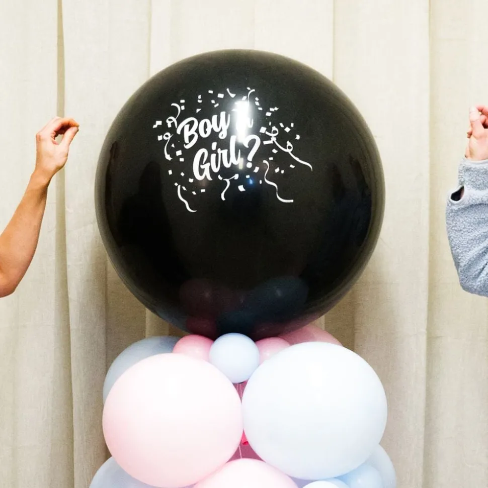 Ballongpelare Gender Reveal