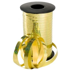 Ballongsnöre Glitter Guld