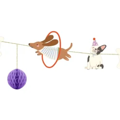 Banderoll Happy Birthday Hundar