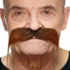 Bandit Mustasch Brun