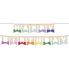 Banner Happy Birthday i Trä