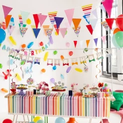Banner Happy Birthday i Trä