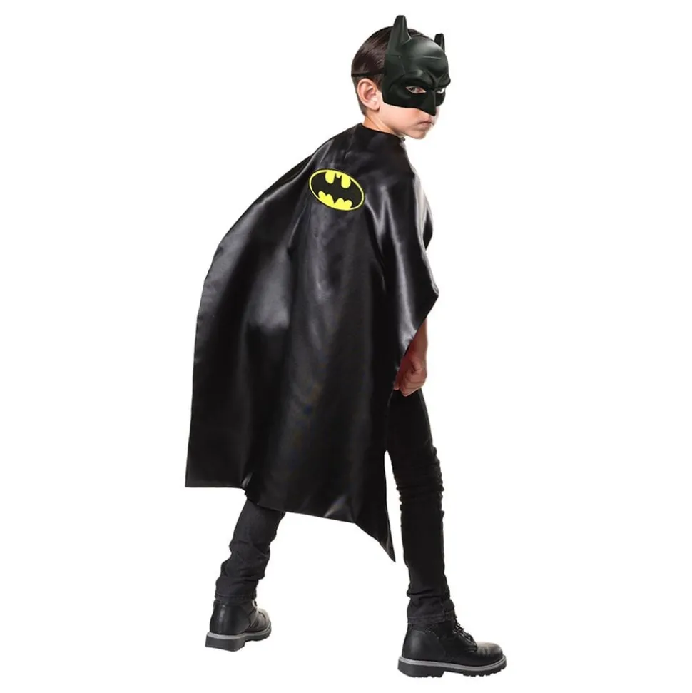 Batman Cape & Mask Barn Maskeradkit