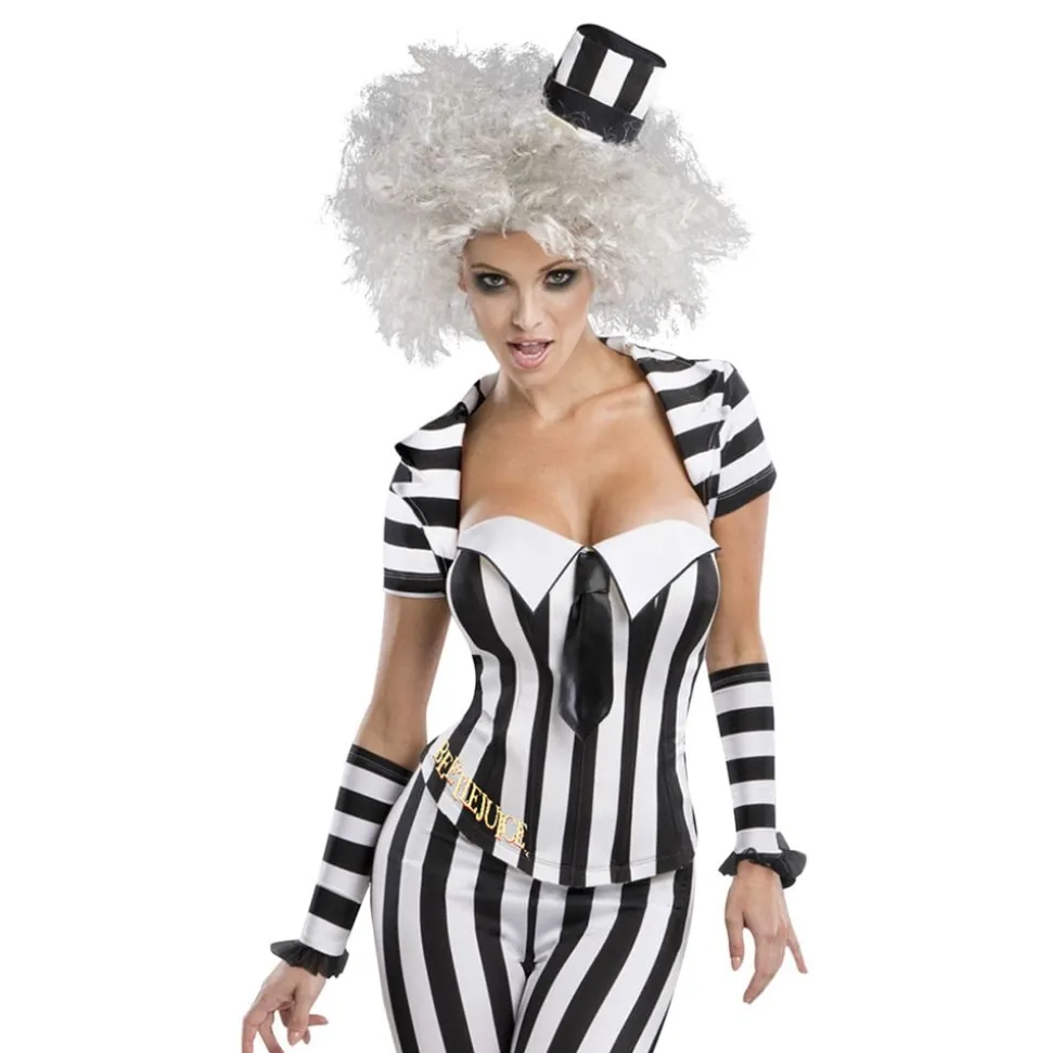 Beetlejuice Korsett Deluxe Maskeraddräkt