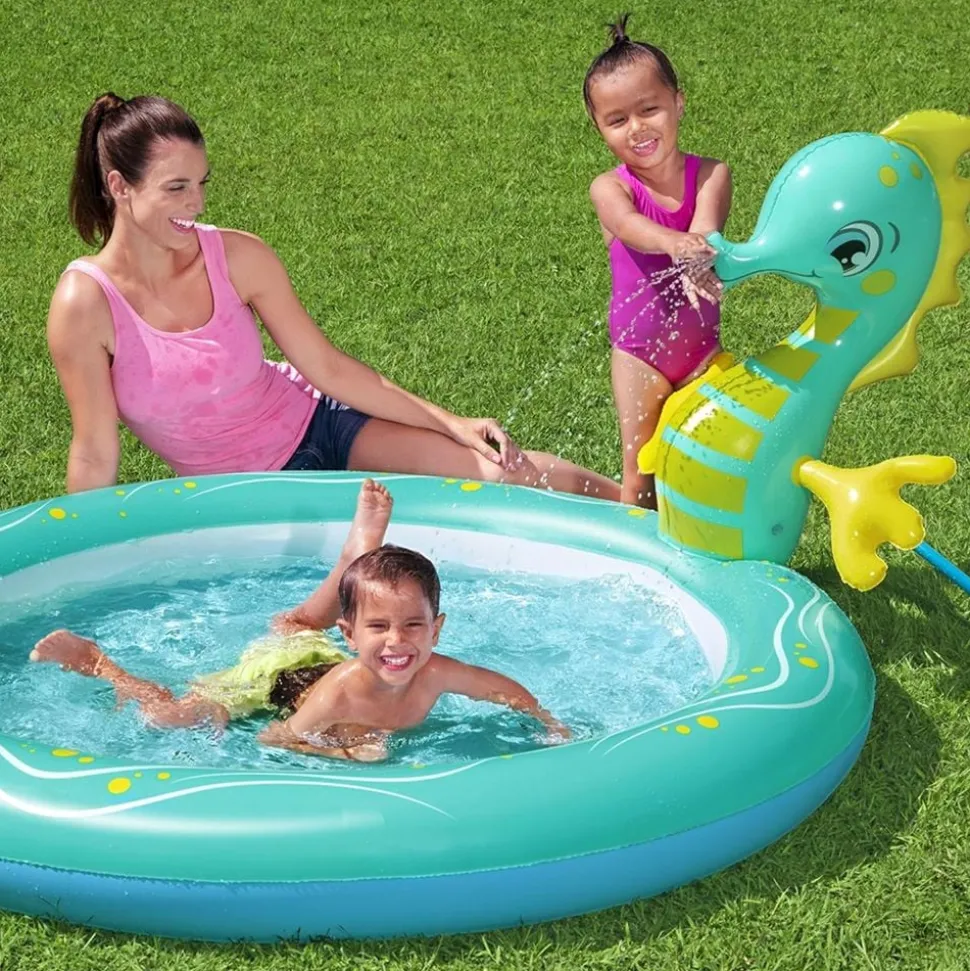 Bestway Barnpool Sjöhäst med Sprinkler