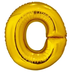Bokstavsballong Guld Metallic