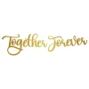 Bokstavsgirlang Together Forever