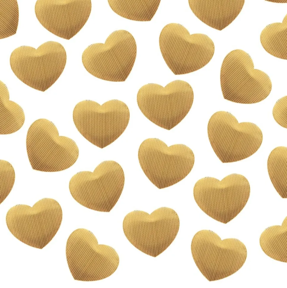Bordsdekorationer Hjärta Guld