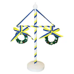 Bordsdekoration Midsommarstång i Trä
