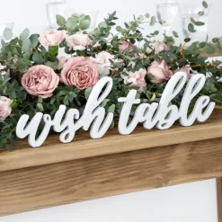 Bordsdekoration Wish Table Vit