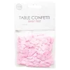 Bordskonfetti Bebisfötter Rosa