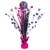 Bordspjäs 18 Svart/Rosa Glitter