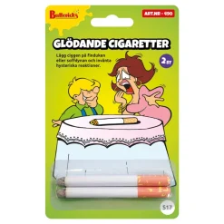 Butterick's Glödande Cigaretter Skämtartikel