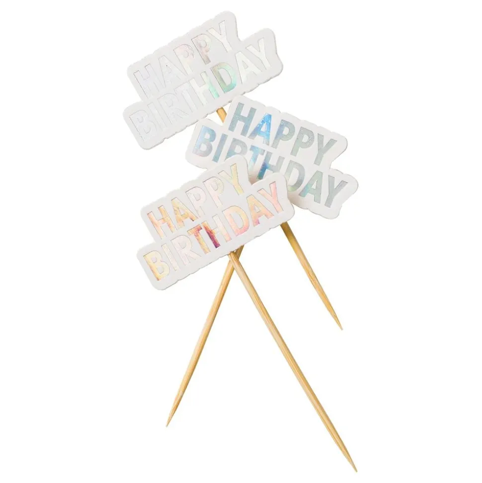 Cake Toppers Happy Birthday Skimrande