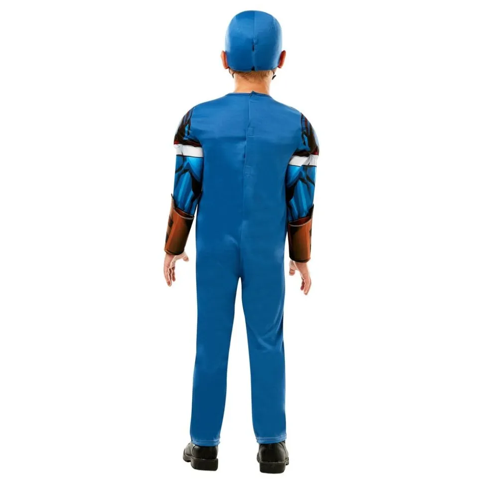 Captain America Deluxe Barn Maskeraddräkt