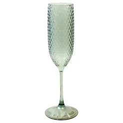 Champagneglas i Plast Grön