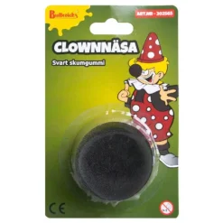 Clownnäsa i Skumgummi Svart