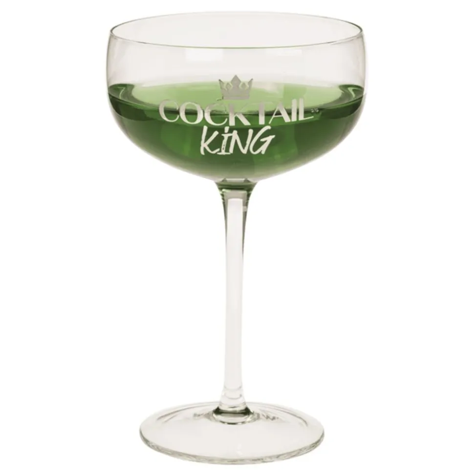 Cocktailglas Set King & Queen