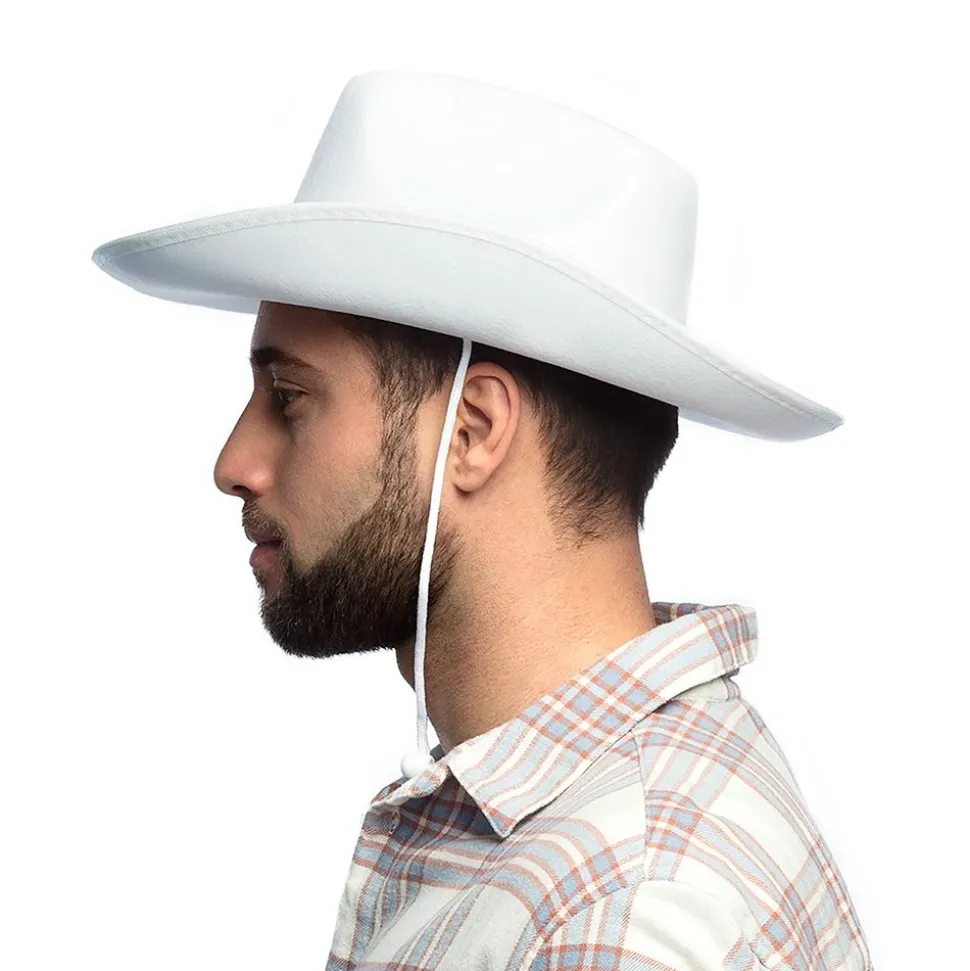 Cowboyhatt Rodeo Vit