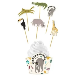 Cupcake Kit Zoo Party