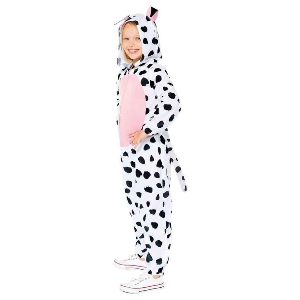 Dalmatiner Onesie Barn Maskeraddräkt