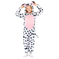Dalmatiner Onesie Barn Maskeraddräkt