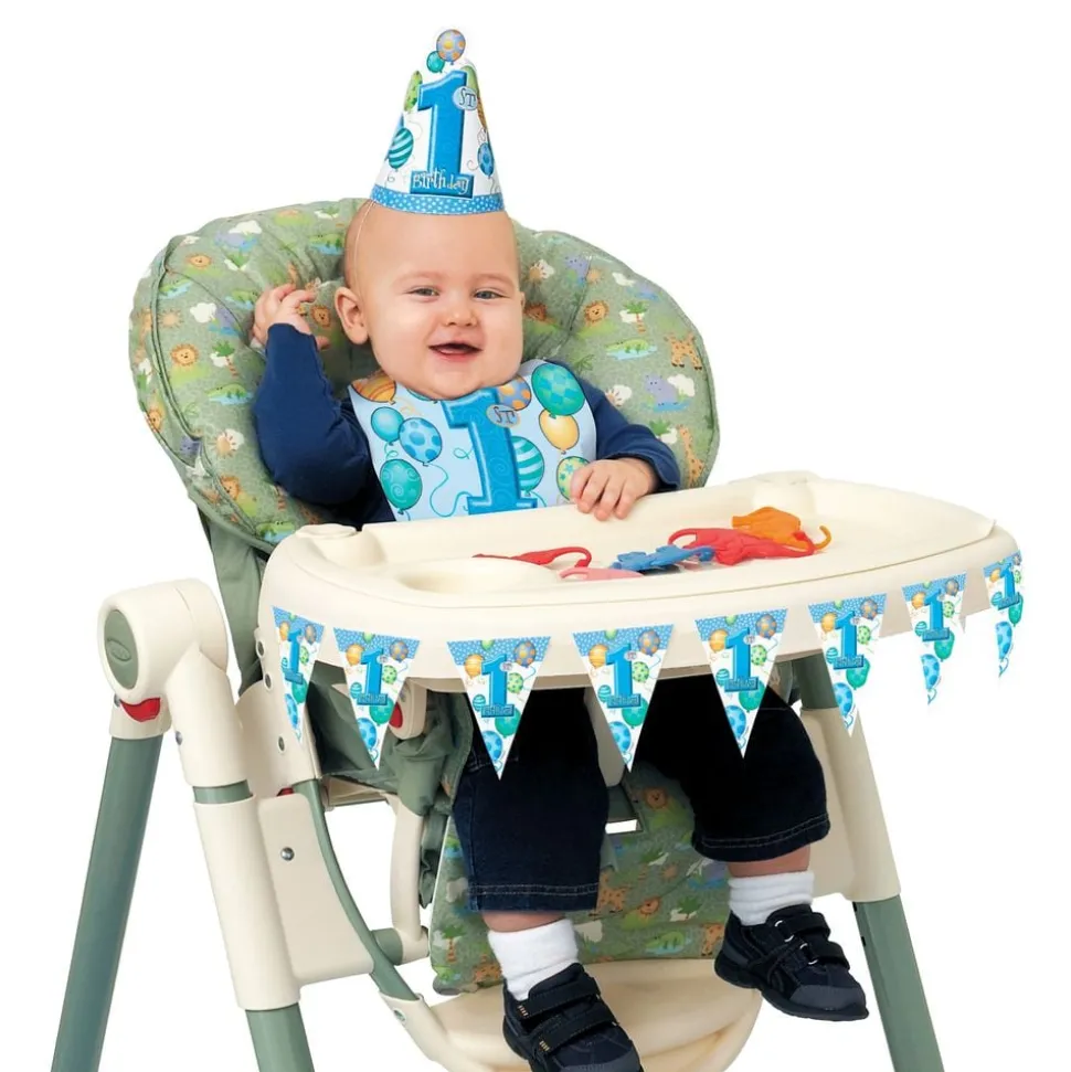Dekorationskit för Barnstol 1 År Blå