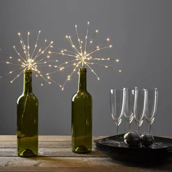 Dekorationskvist Fireworks LED