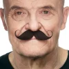 Detektiv Mustasch Svart