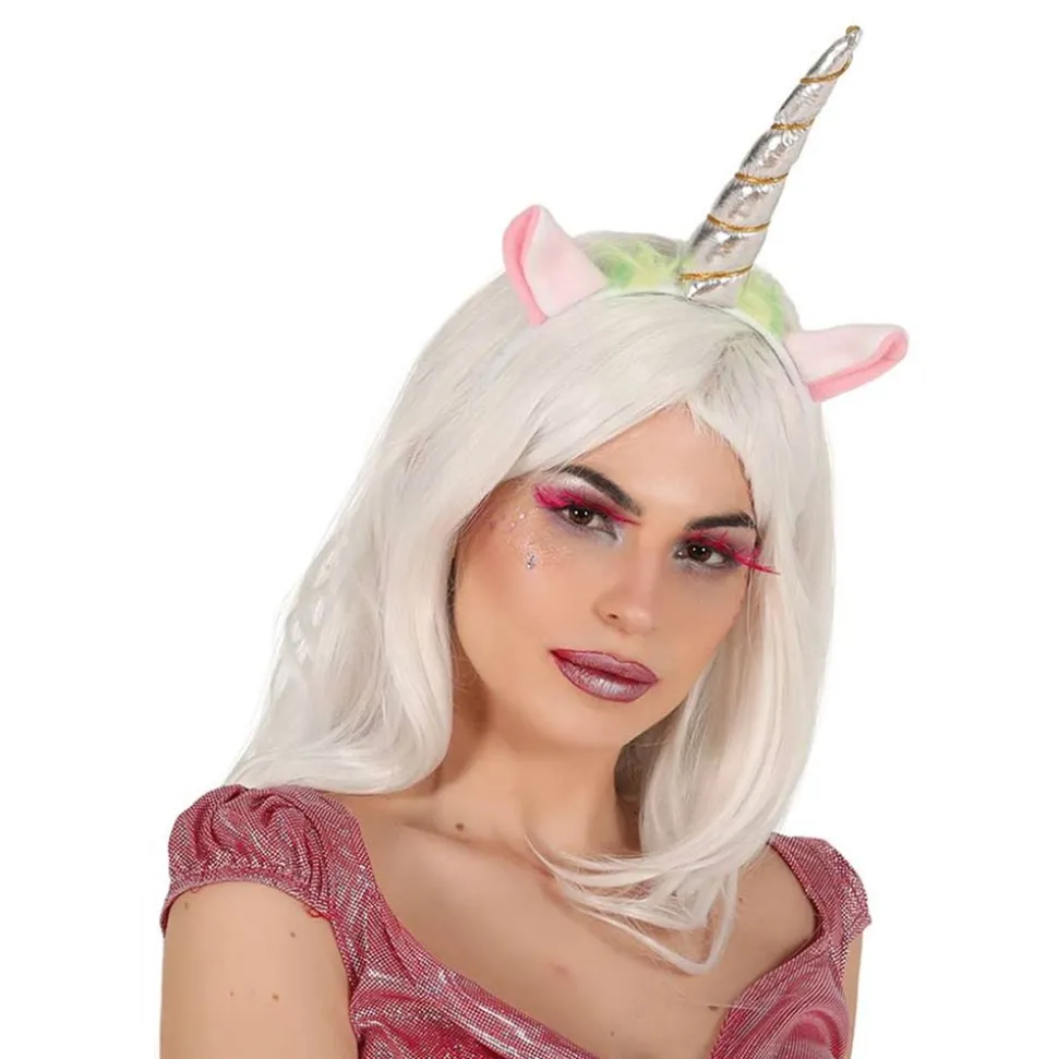 Diadem Enhörning Silver