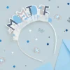 Diadem Mom To Be Blå