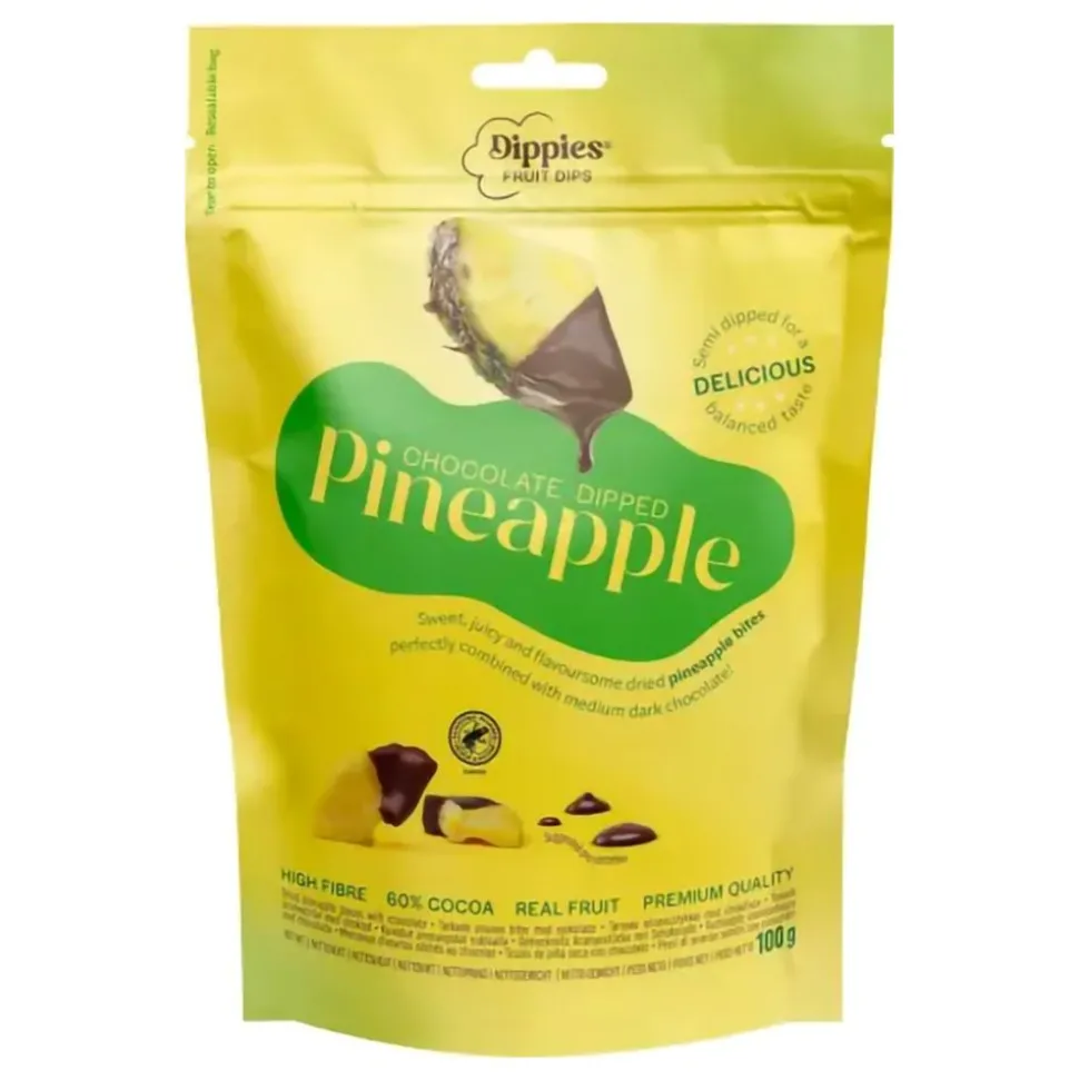 Dippies Fruit Dips Ananas Torkad Frukt