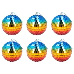 Discokulor Mini Regnbågsfärgade