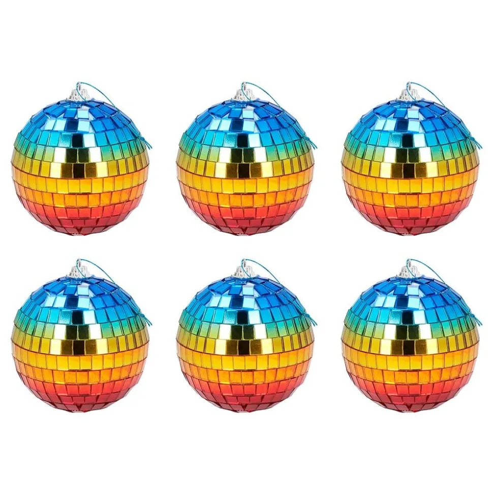 Discokulor Mini Regnbågsfärgade