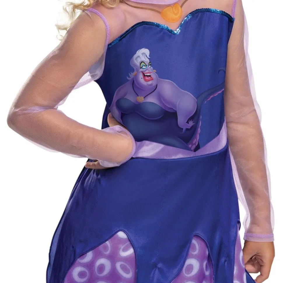Disney Den Lilla Sjöjungfrun Ursula Barn Maskeraddräkt